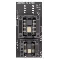 Adapter QFN/WSON8 5x6 i 6x8mm + SOIC/SO8 150 i 208mils -> DIP8 ZIF 4in1